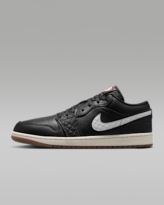 NIKE AIR JORDAN 1 LOW ブラックSE Air Jordan 1 Low SE Men's Shoes. Nike ID